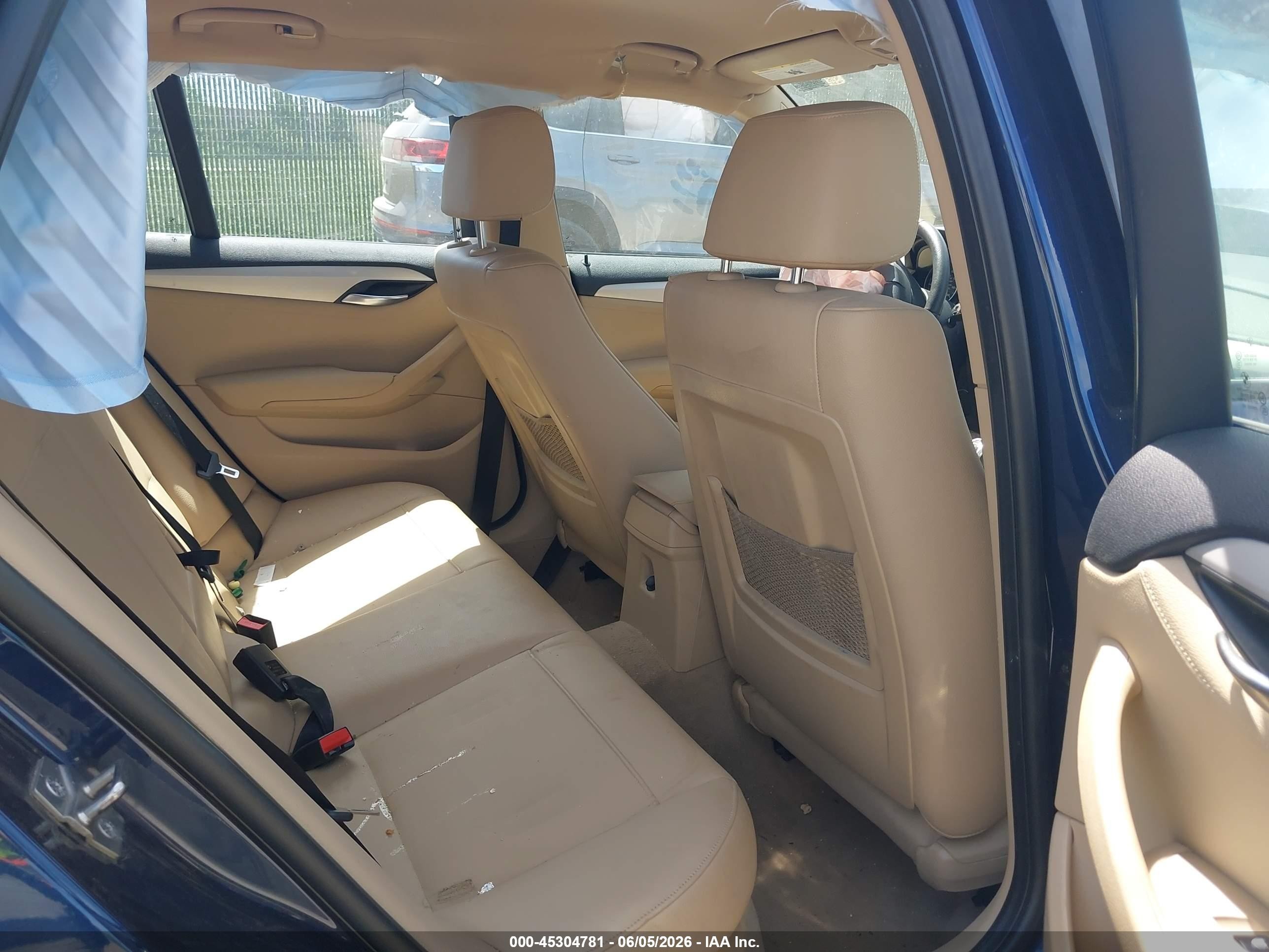 2014 Bmw X1 Xdrive28i Dark Blue vin: WBAVL1C56EVY13165