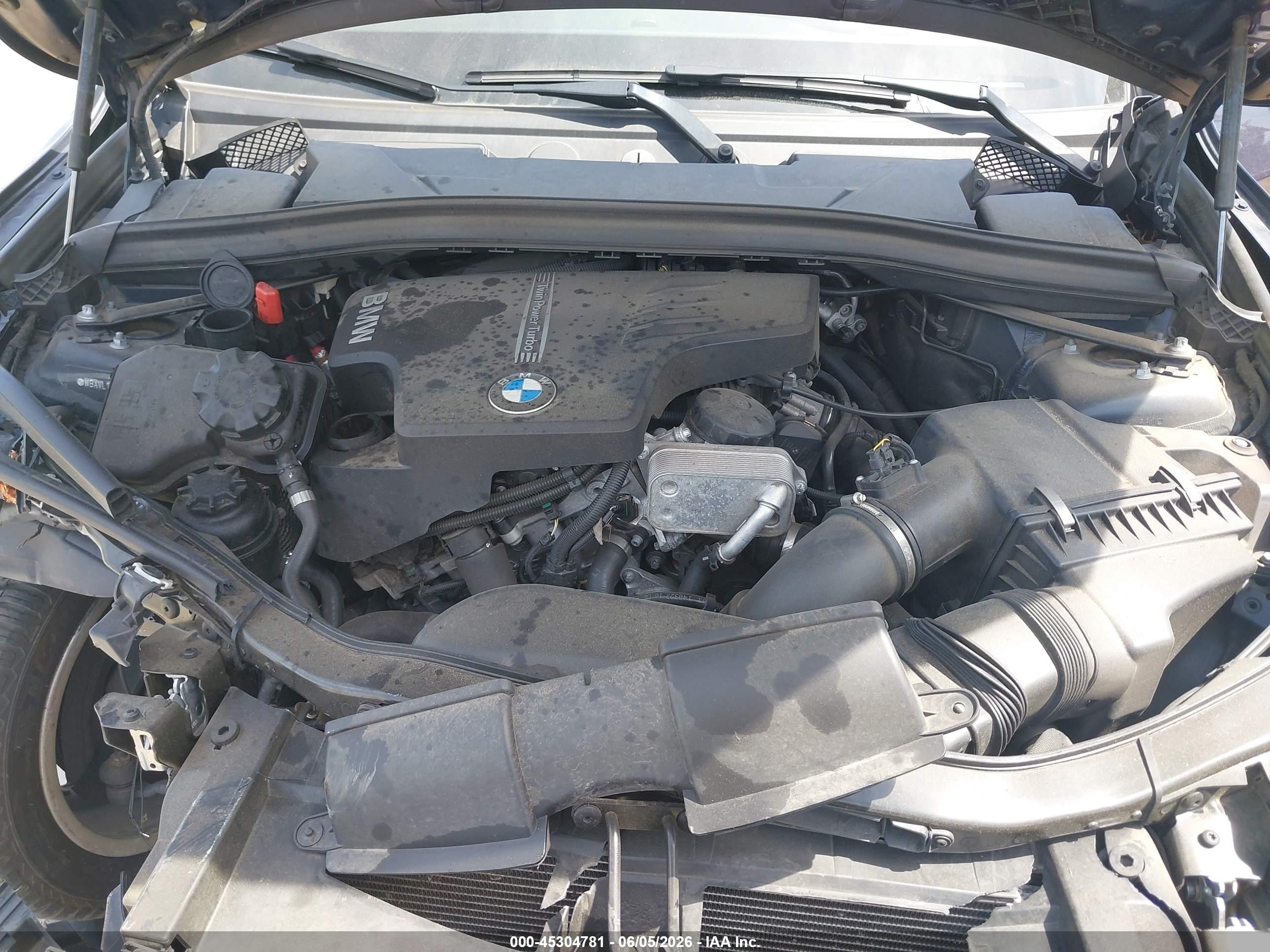 2014 Bmw X1 Xdrive28i Dark Blue vin: WBAVL1C56EVY13165