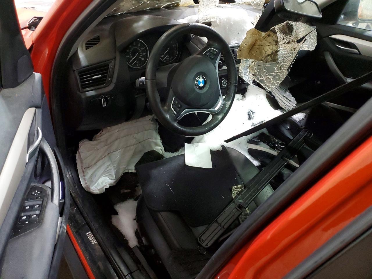 2014 Bmw X1 Xdrive28i Orange vin: WBAVL1C56EVY14638