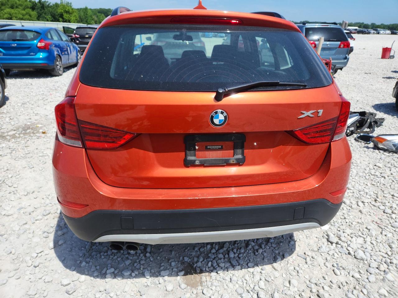 2014 Bmw X1 Xdrive28i Orange vin: WBAVL1C56EVY14994
