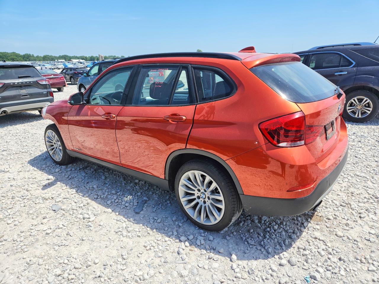 2014 Bmw X1 Xdrive28i Orange vin: WBAVL1C56EVY14994