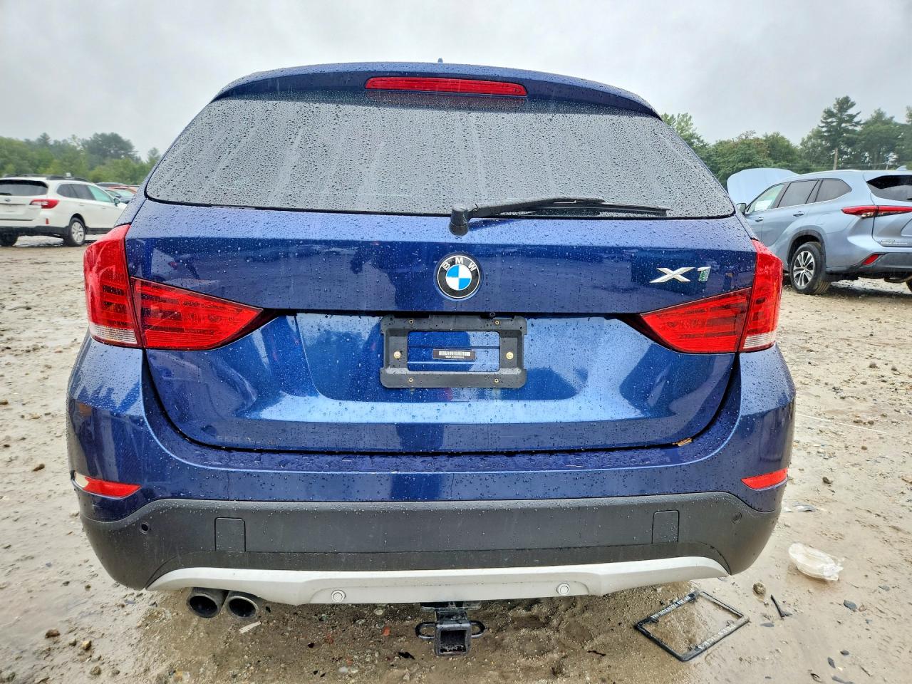 2014 Bmw X1 Xdrive28i Blue vin: WBAVL1C56EVY22013