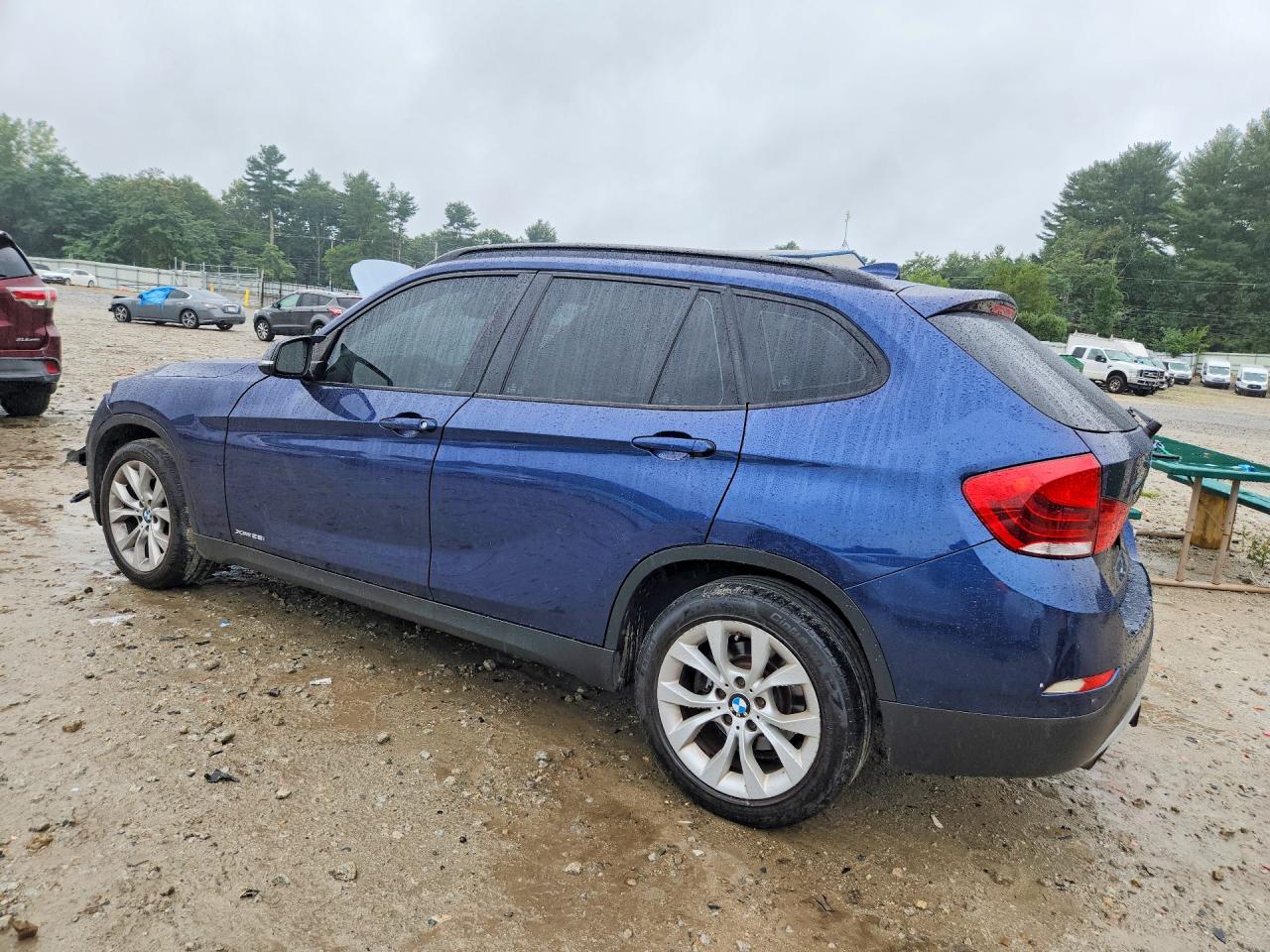2014 Bmw X1 Xdrive28i Blue vin: WBAVL1C56EVY22013