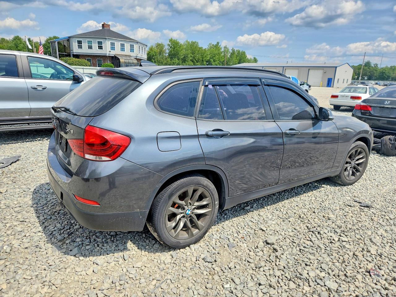 2015 Bmw X1 Xdrive28i Gray vin: WBAVL1C56FVY36432