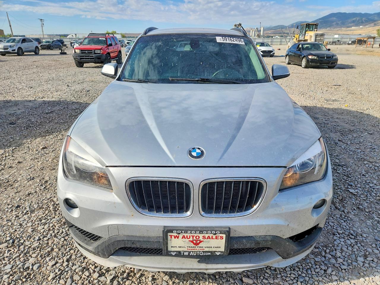 2015 Bmw X1 Xdrive28i Silver vin: WBAVL1C56FVY39878