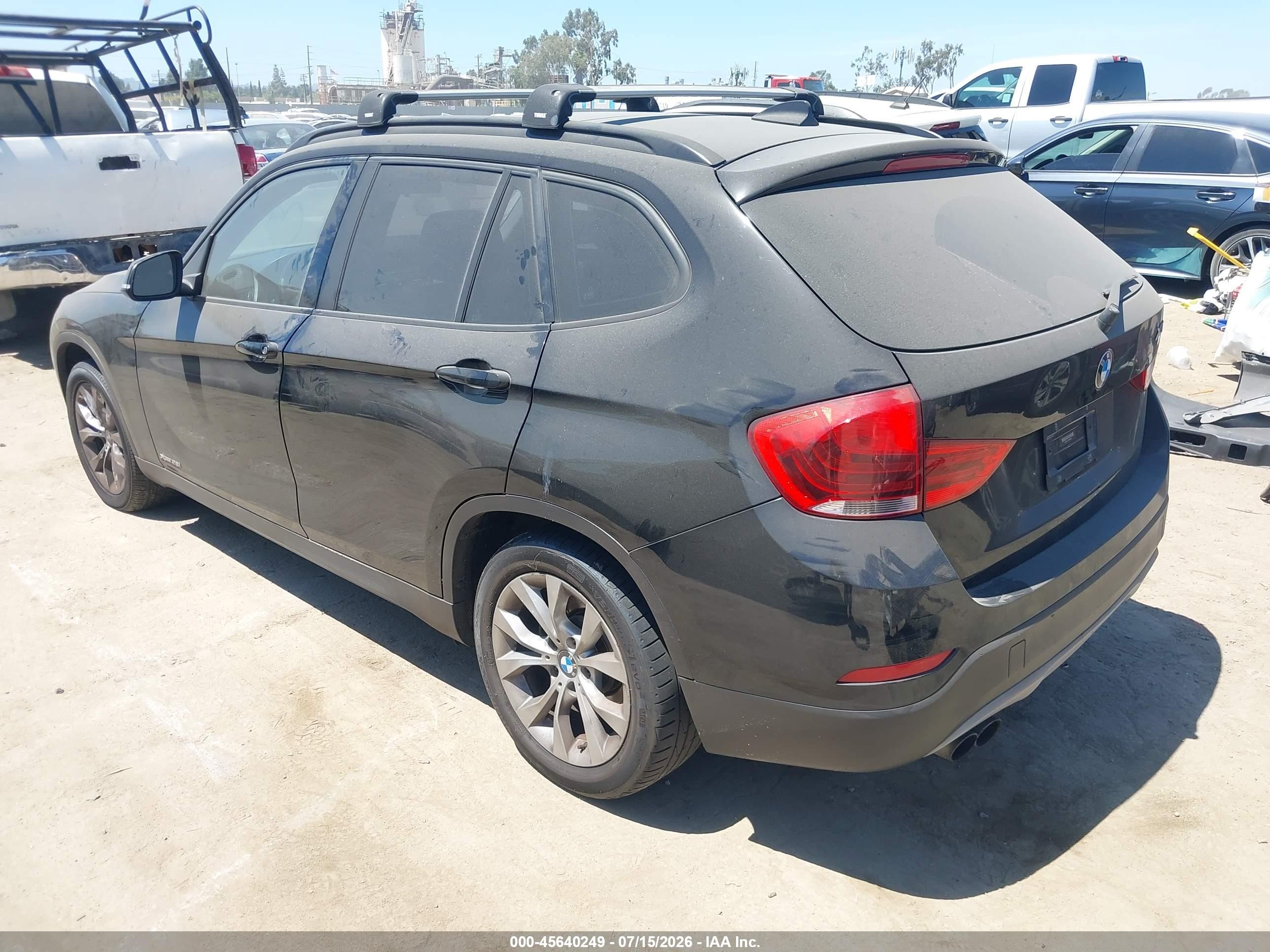 2013 Bmw X1 Xdrive28i Black vin: WBAVL1C57DVR83386
