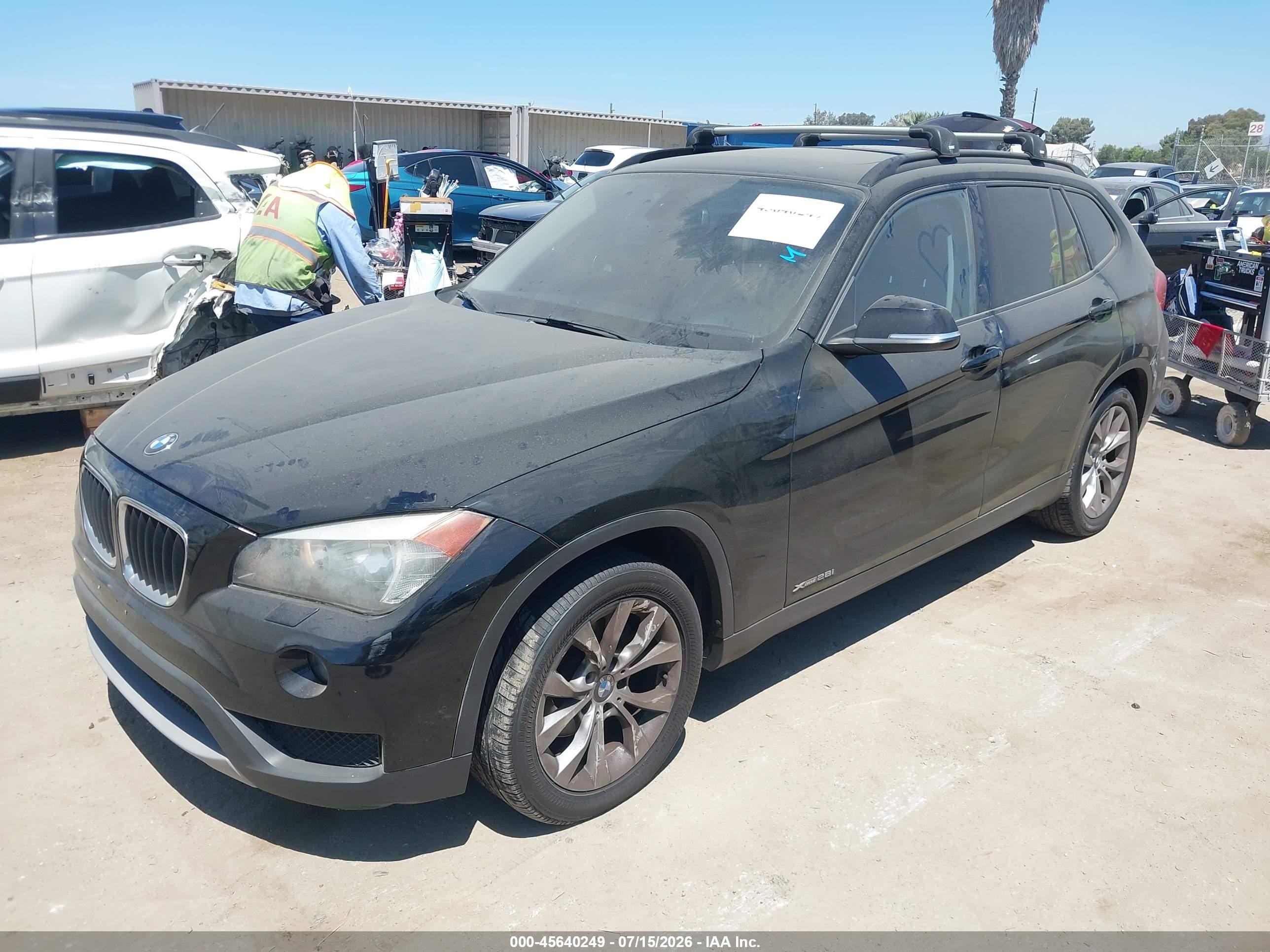 2013 Bmw X1 Xdrive28i Black vin: WBAVL1C57DVR83386