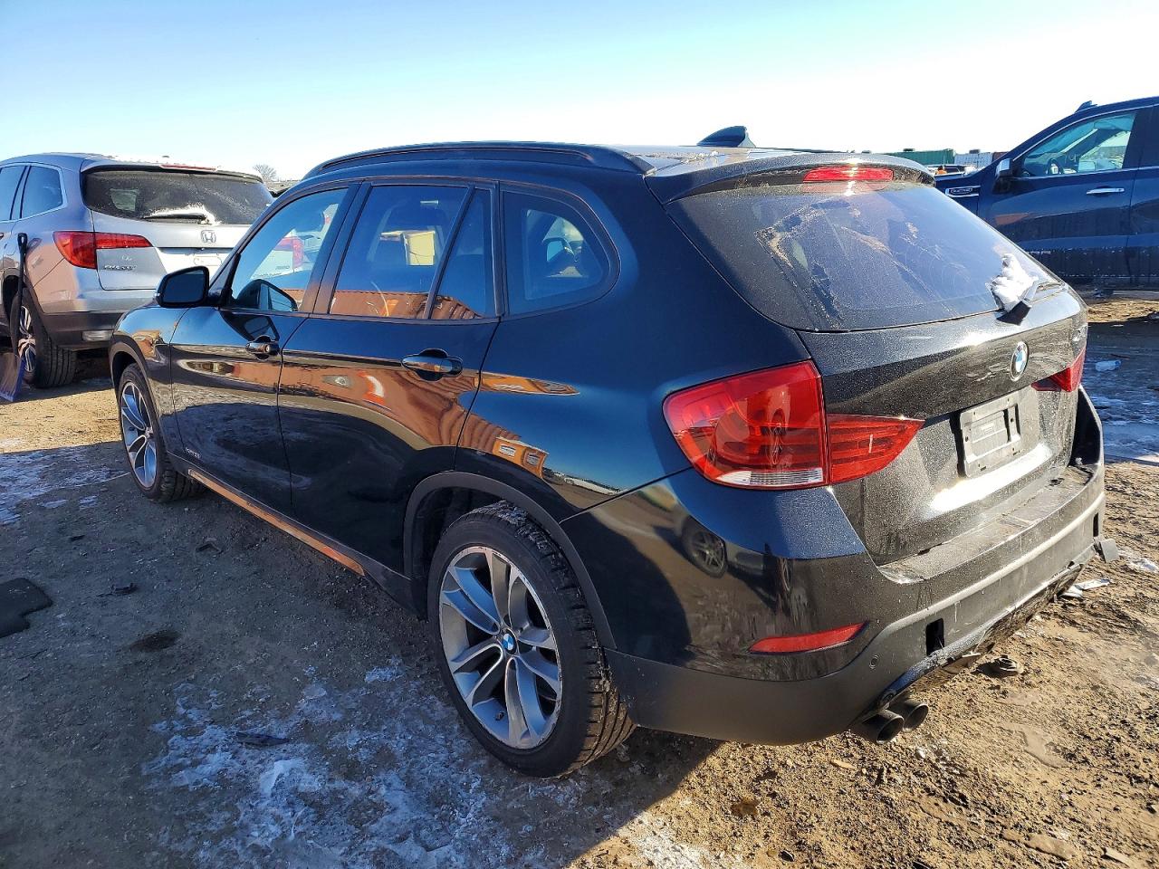 2013 Bmw X1 Xdrive28i Black vin: WBAVL1C57DVR84246