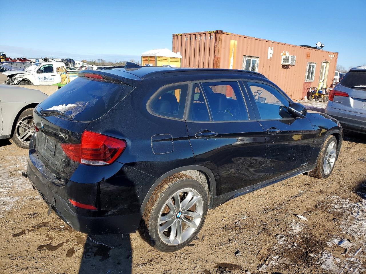 2013 Bmw X1 Xdrive28i Black vin: WBAVL1C57DVR84246