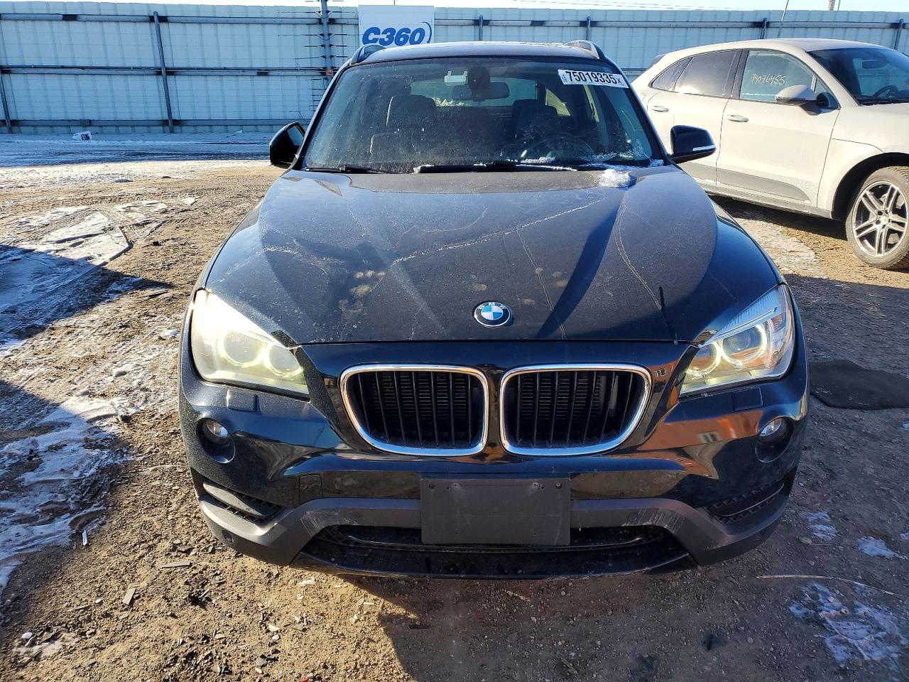 2013 Bmw X1 Xdrive28i Black vin: WBAVL1C57DVR84246