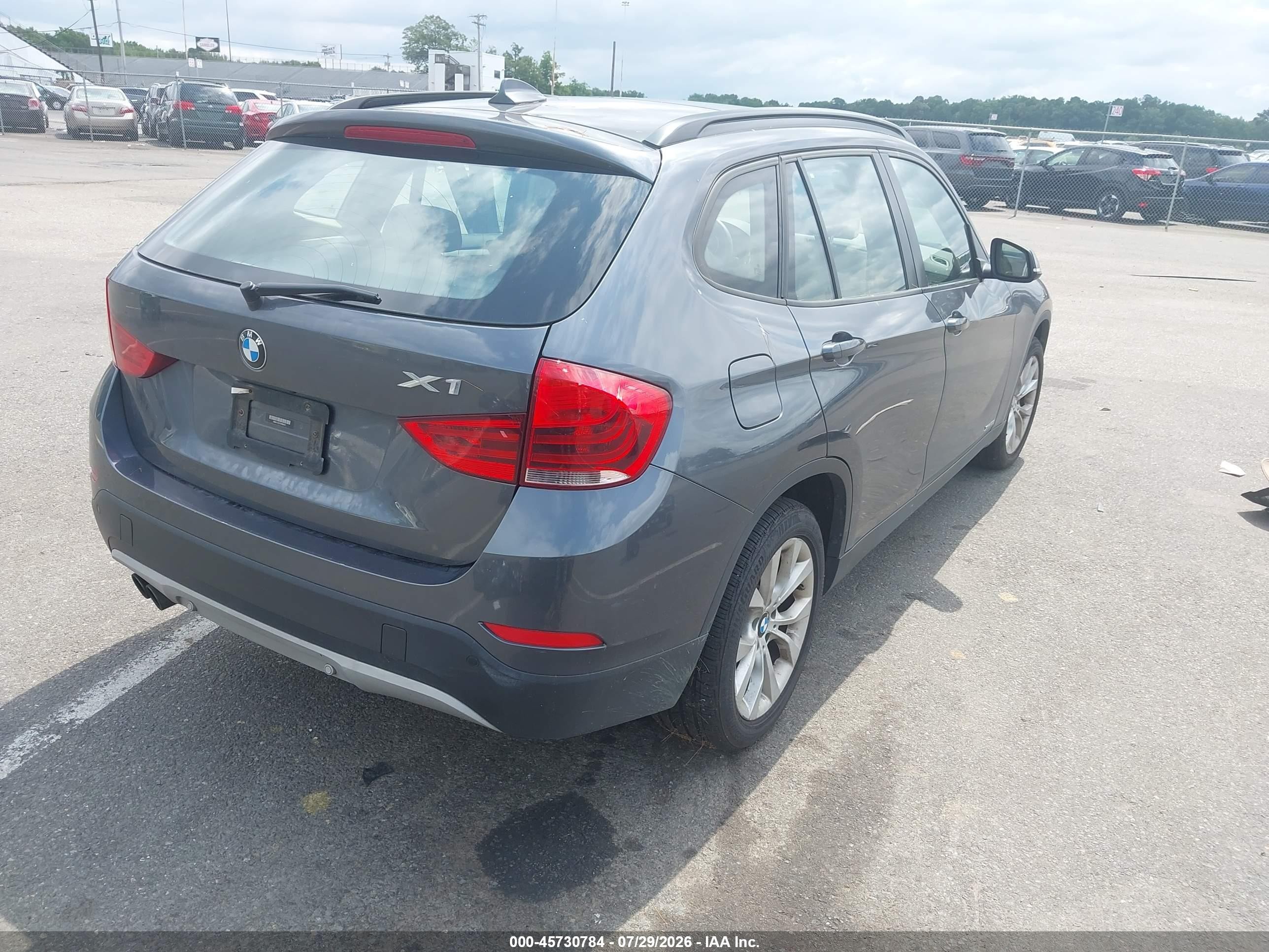 2013 Bmw X1 Xdrive28i Gray vin: WBAVL1C57DVR85431