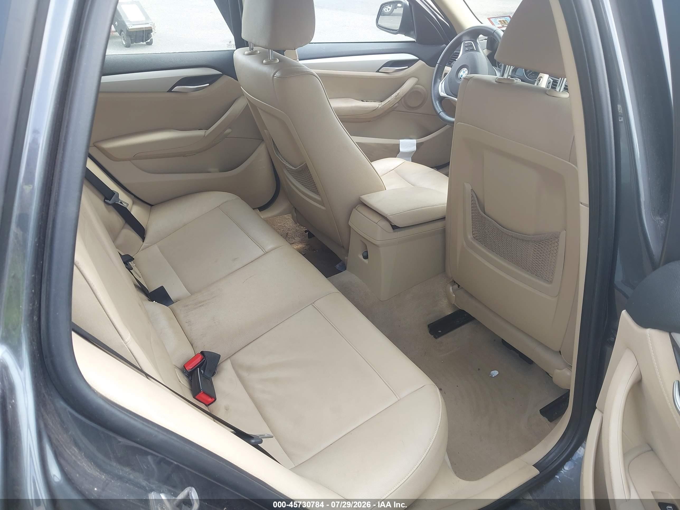 2013 Bmw X1 Xdrive28i Gray vin: WBAVL1C57DVR85431