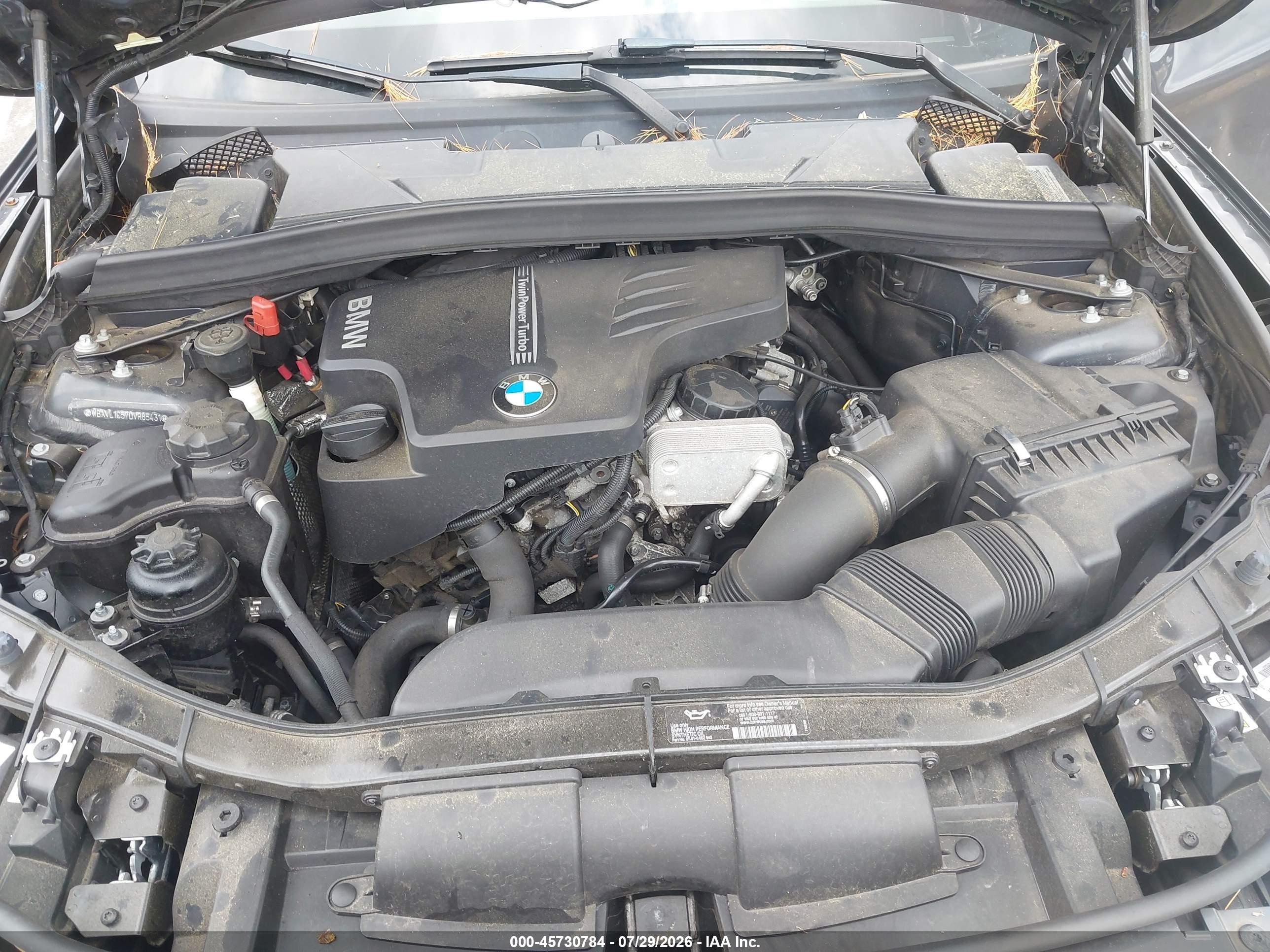 2013 Bmw X1 Xdrive28i Gray vin: WBAVL1C57DVR85431