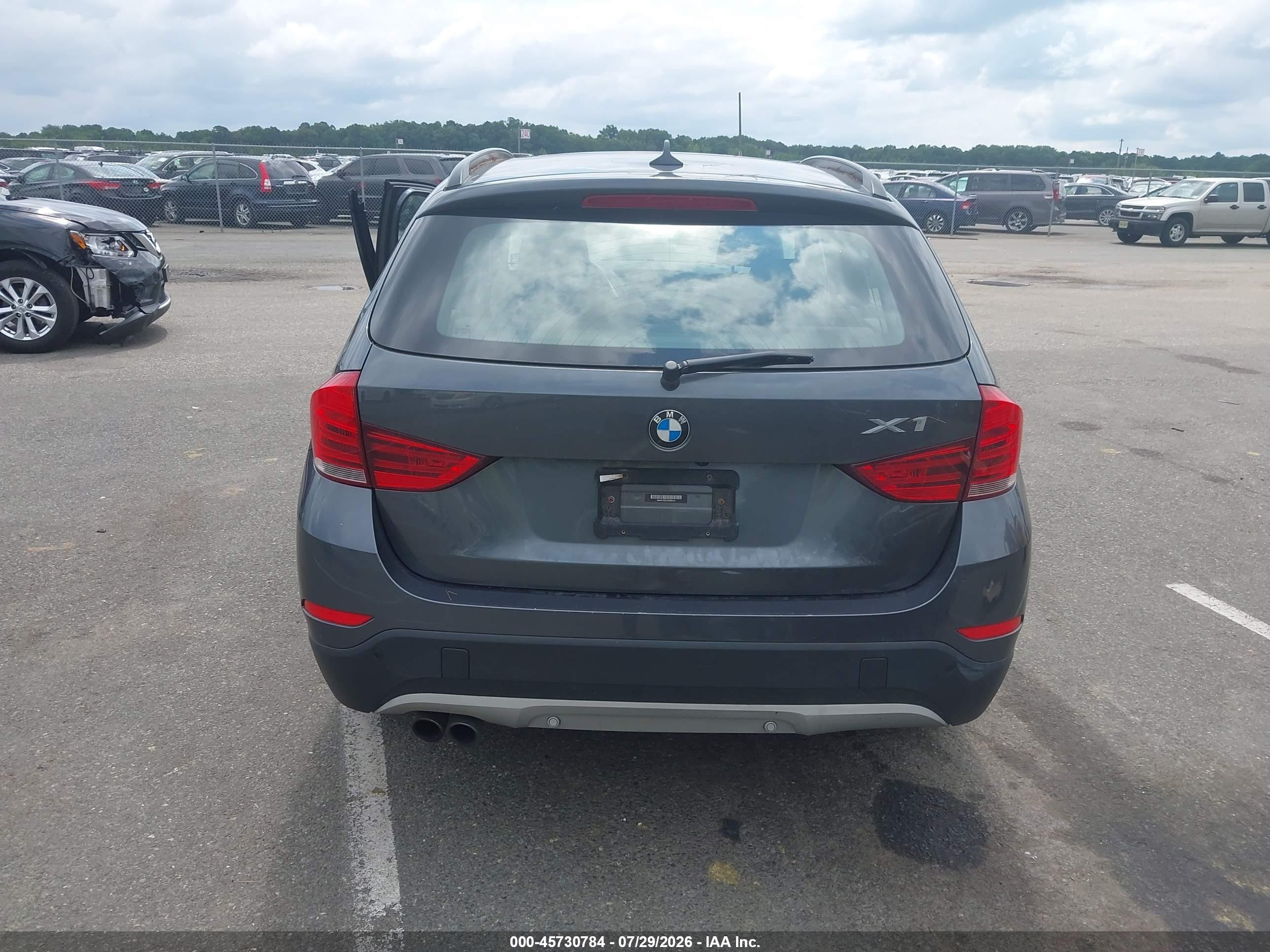 2013 Bmw X1 Xdrive28i Gray vin: WBAVL1C57DVR85431