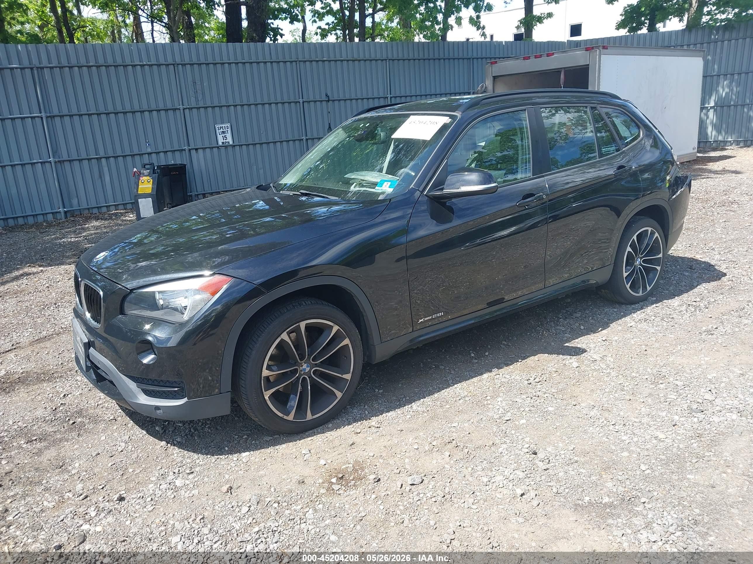 2013 Bmw X1 Xdrive28i Black vin: WBAVL1C57DVR87079
