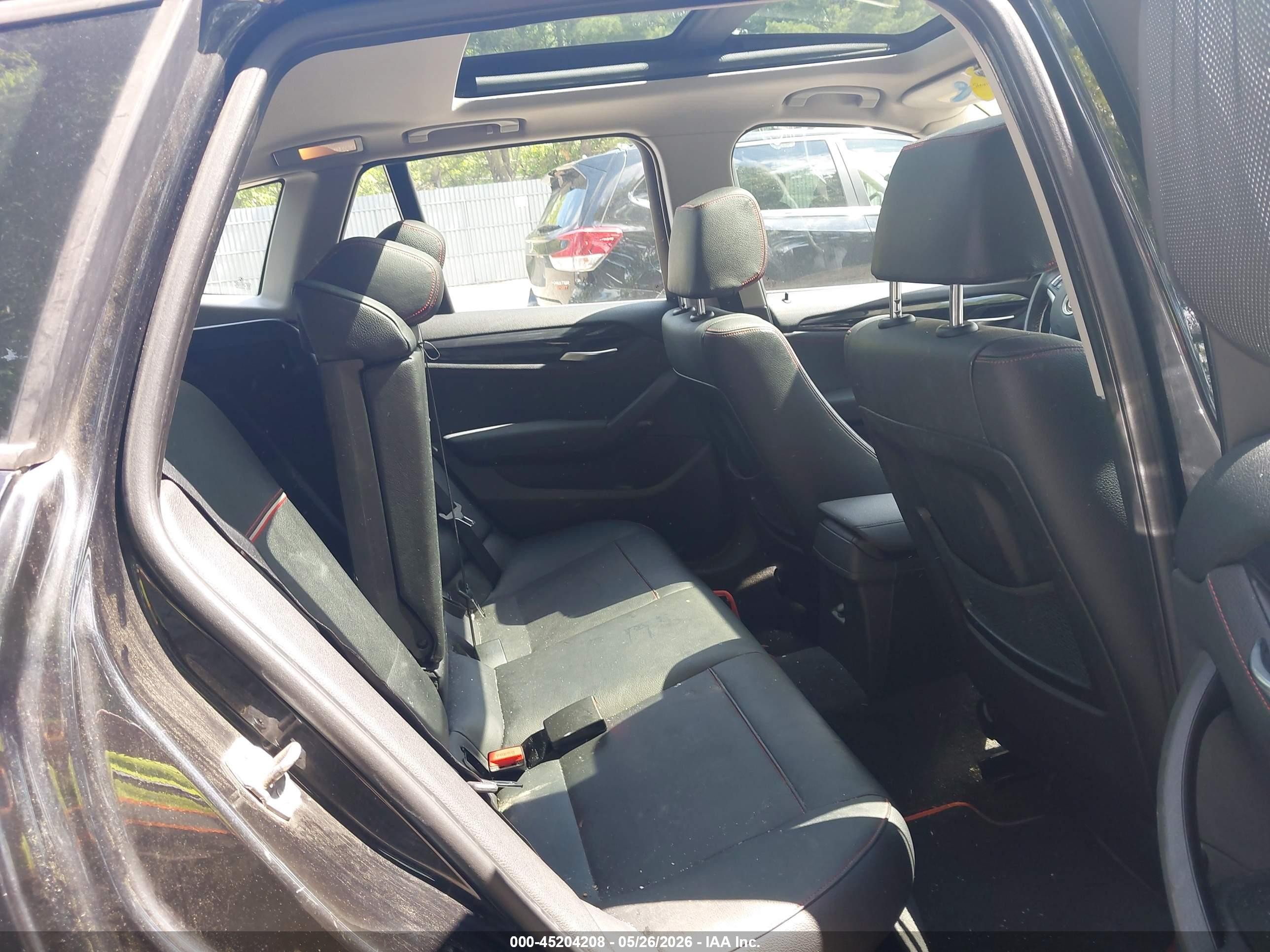 2013 Bmw X1 Xdrive28i Black vin: WBAVL1C57DVR87079