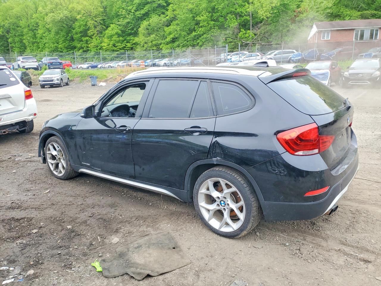 2013 Bmw X1 Xdrive28i Black vin: WBAVL1C57DVR87308