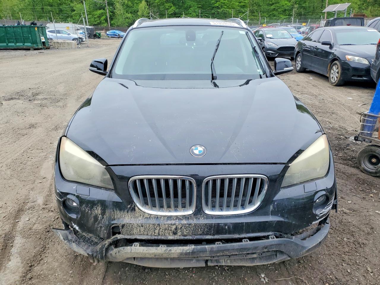 2013 Bmw X1 Xdrive28i Black vin: WBAVL1C57DVR87308