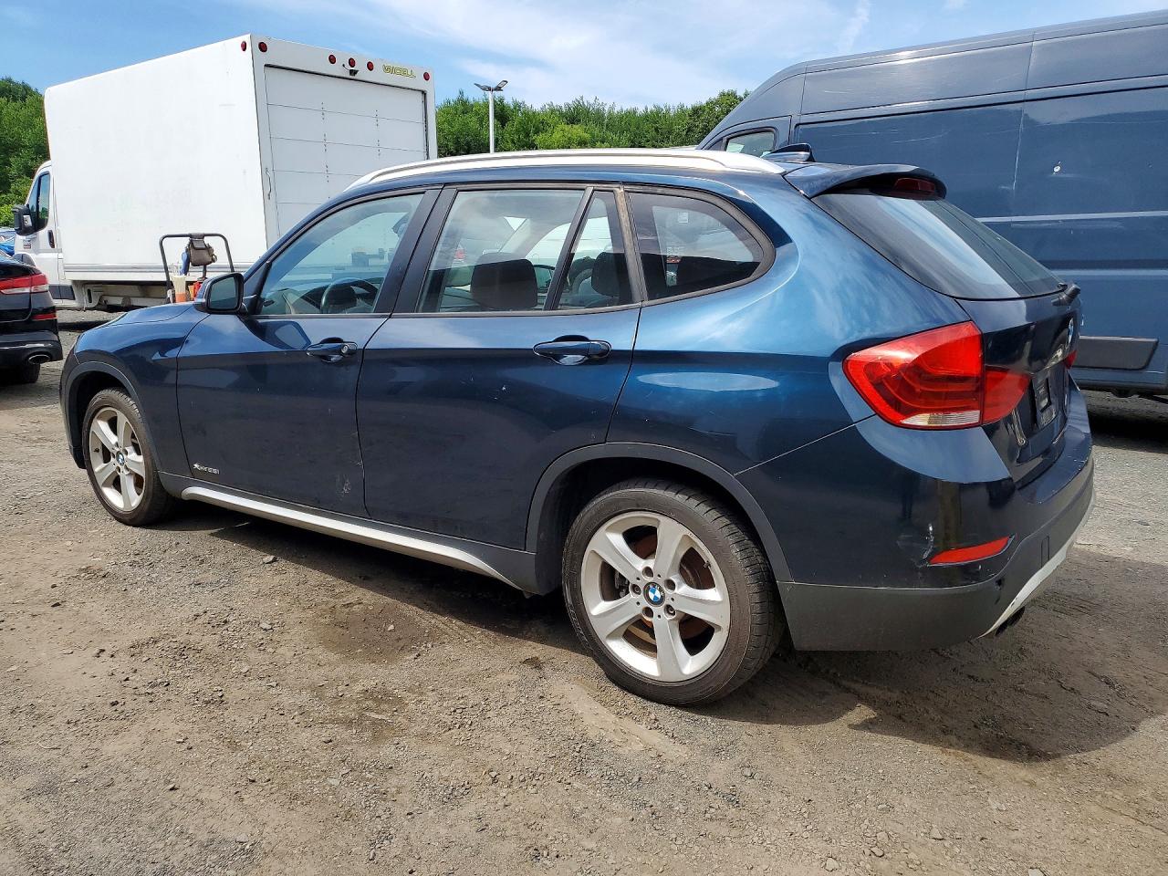 2013 Bmw X1 Xdrive28i Blue vin: WBAVL1C57DVR87387