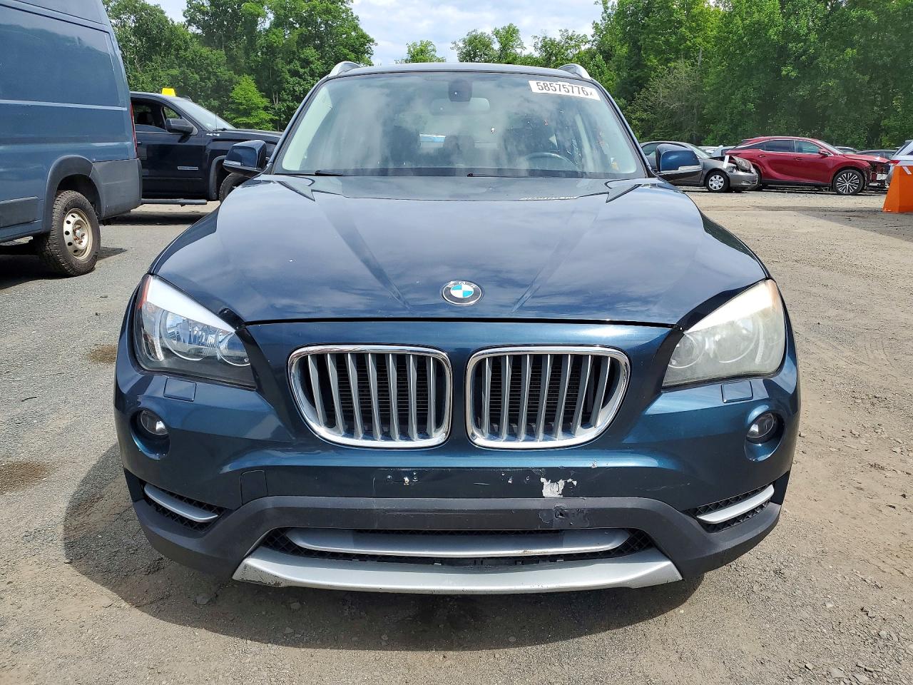 2013 Bmw X1 Xdrive28i Blue vin: WBAVL1C57DVR87387