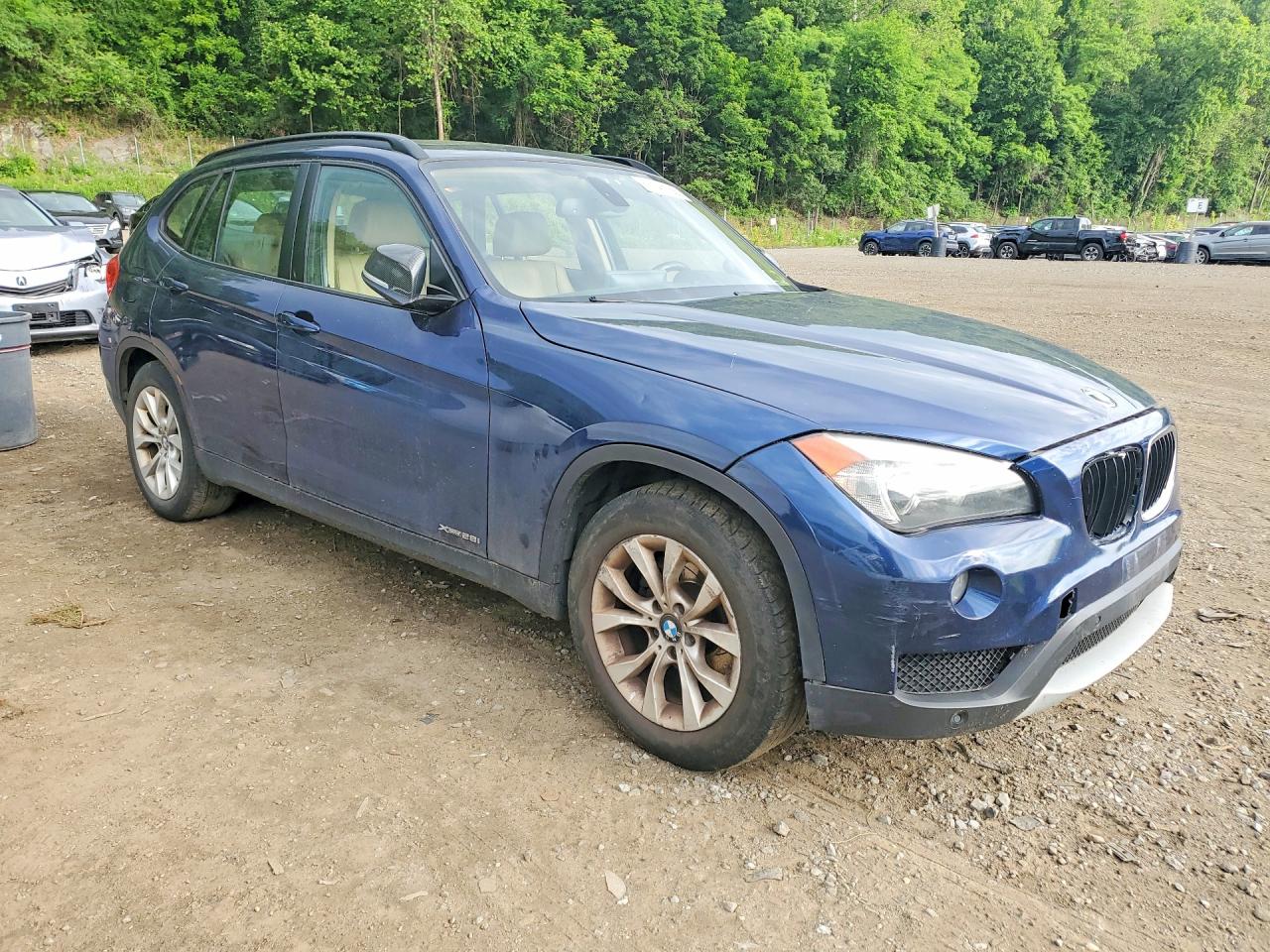 2013 Bmw X1 Xdrive28i Blue vin: WBAVL1C57DVR90256