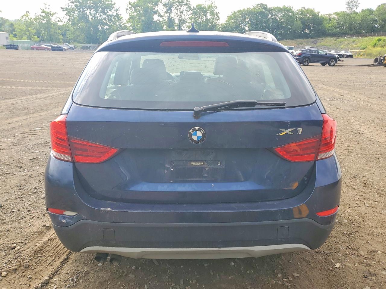 2013 Bmw X1 Xdrive28i Blue vin: WBAVL1C57DVR90256