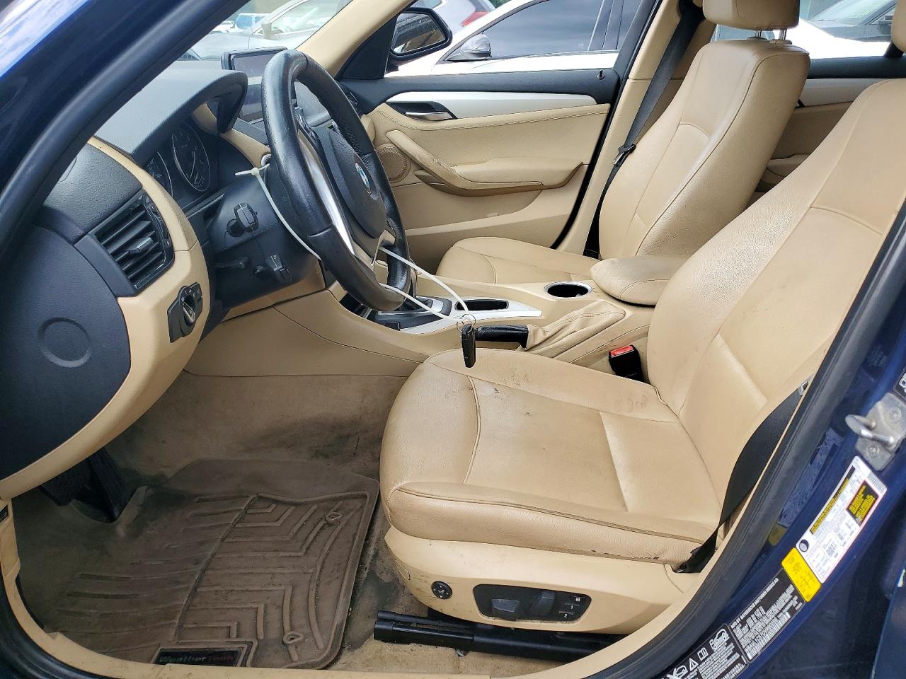 2013 Bmw X1 Xdrive28i Blue vin: WBAVL1C57DVR90256