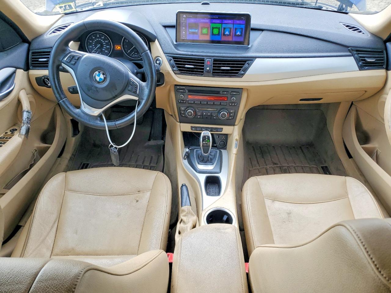 2013 Bmw X1 Xdrive28i Blue vin: WBAVL1C57DVR90256