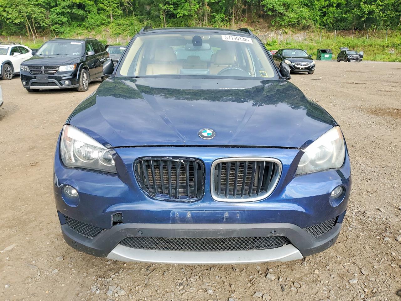 2013 Bmw X1 Xdrive28i Blue vin: WBAVL1C57DVR90256