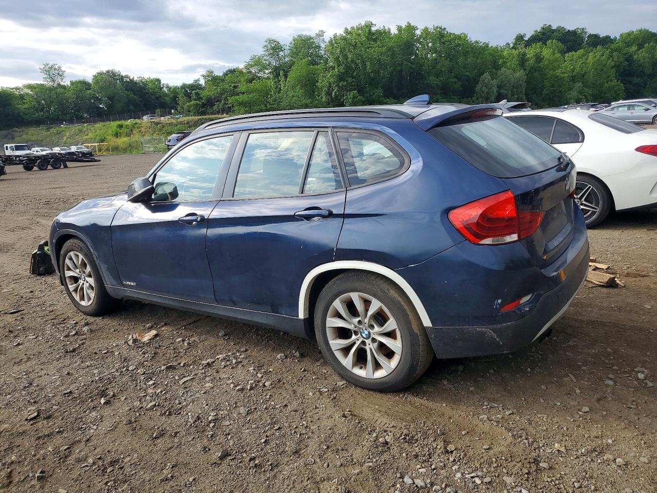 2013 Bmw X1 Xdrive28i Blue vin: WBAVL1C57DVR90256