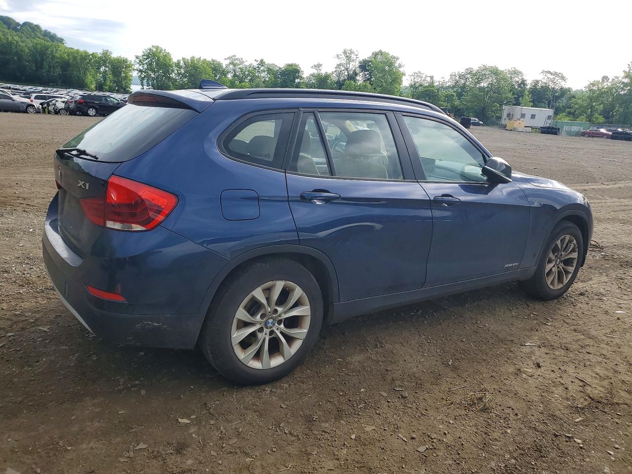 2013 Bmw X1 Xdrive28i Blue vin: WBAVL1C57DVR90256