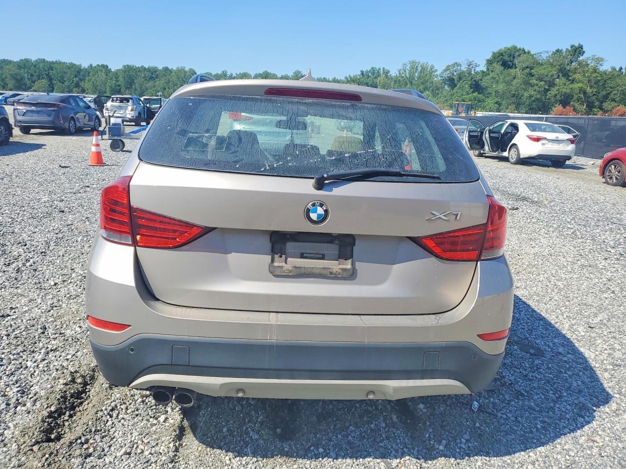 2013 Bmw X1 Xdrive28i Beige vin: WBAVL1C57DVR91228
