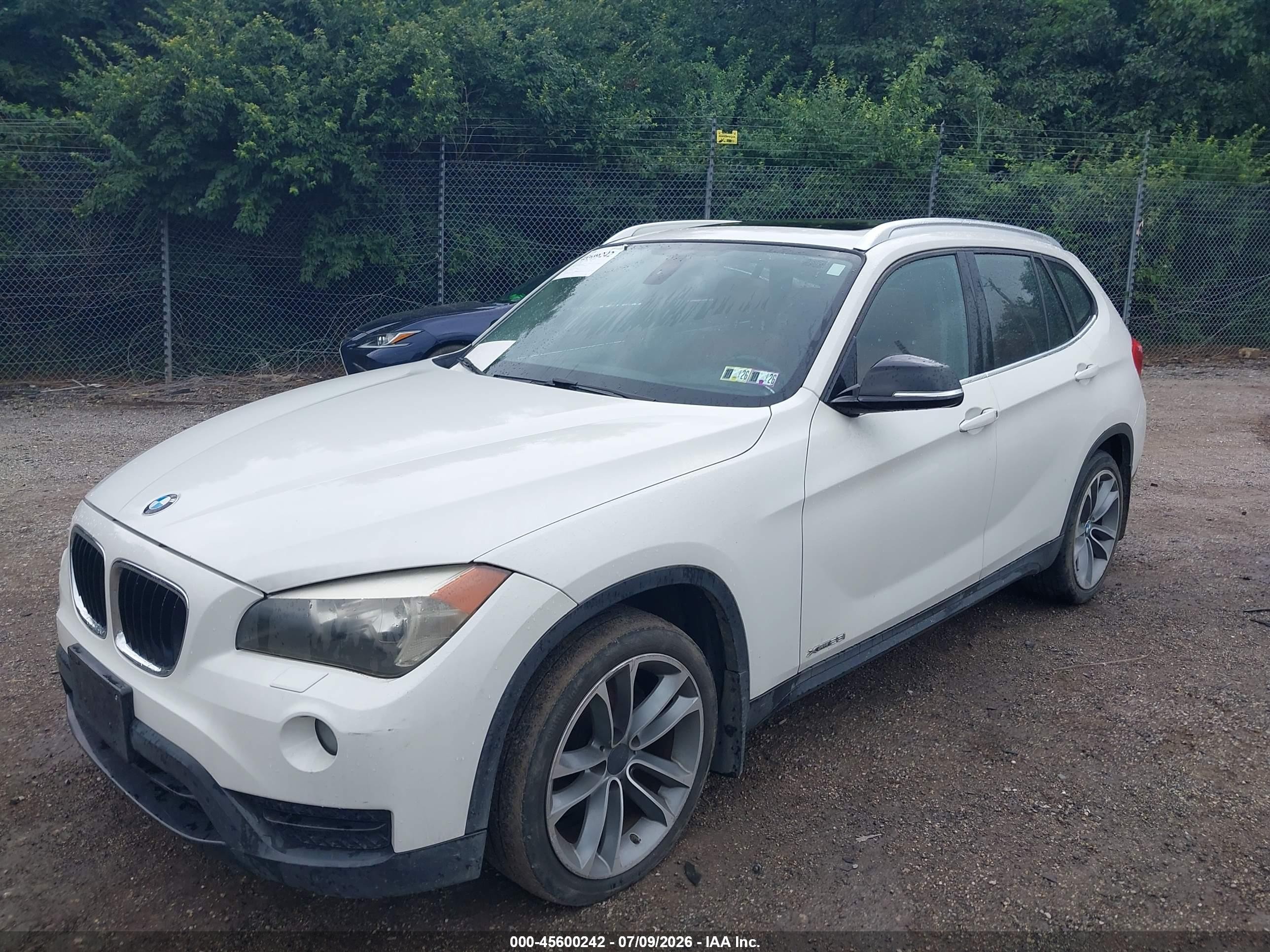 2014 Bmw X1 Xdrive28i Белый vin: WBAVL1C57EVY10338