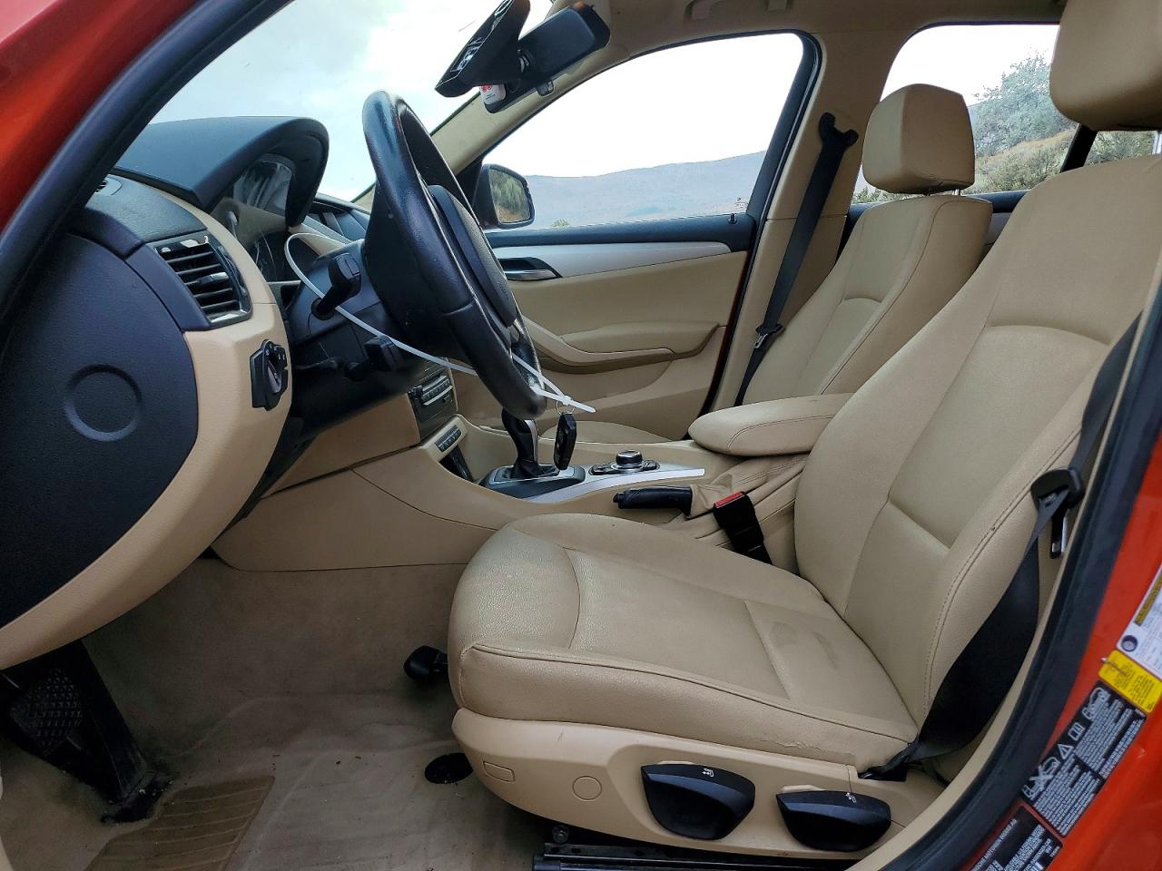 2014 Bmw X1 Xdrive28i Orange vin: WBAVL1C57EVY19881