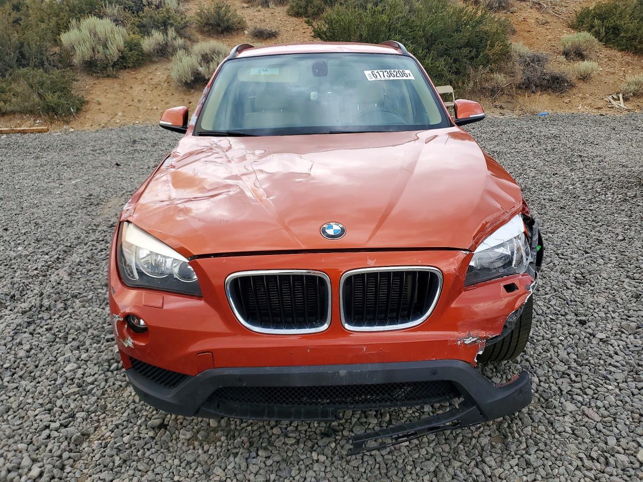 2014 Bmw X1 Xdrive28i Orange vin: WBAVL1C57EVY19881