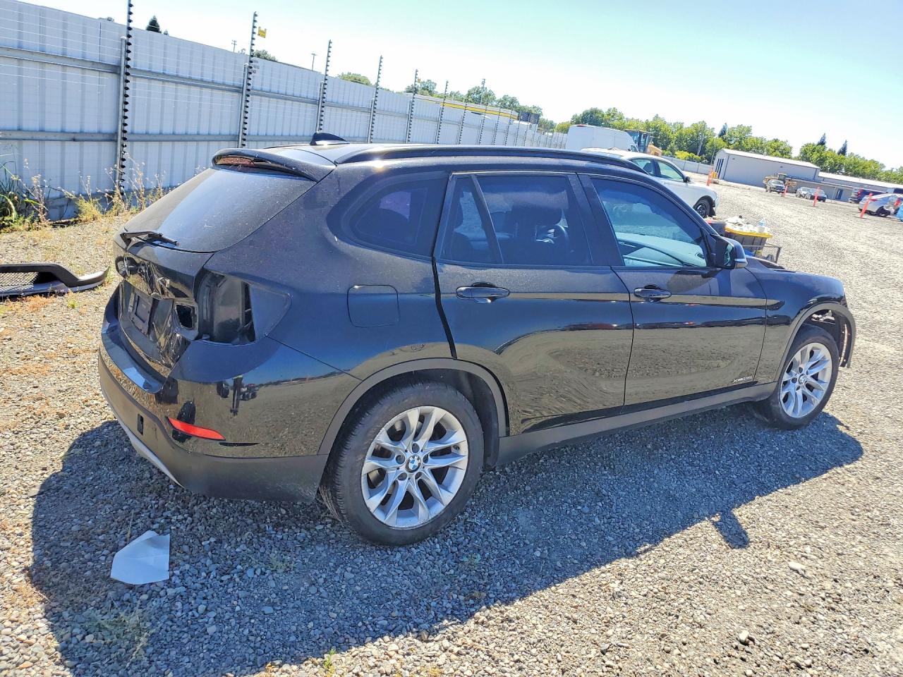 2015 Bmw X1 Xdrive28i Black vin: WBAVL1C57FVY30039