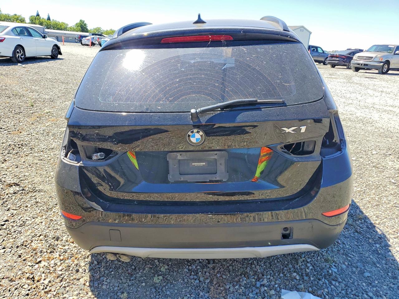2015 Bmw X1 Xdrive28i Black vin: WBAVL1C57FVY30039