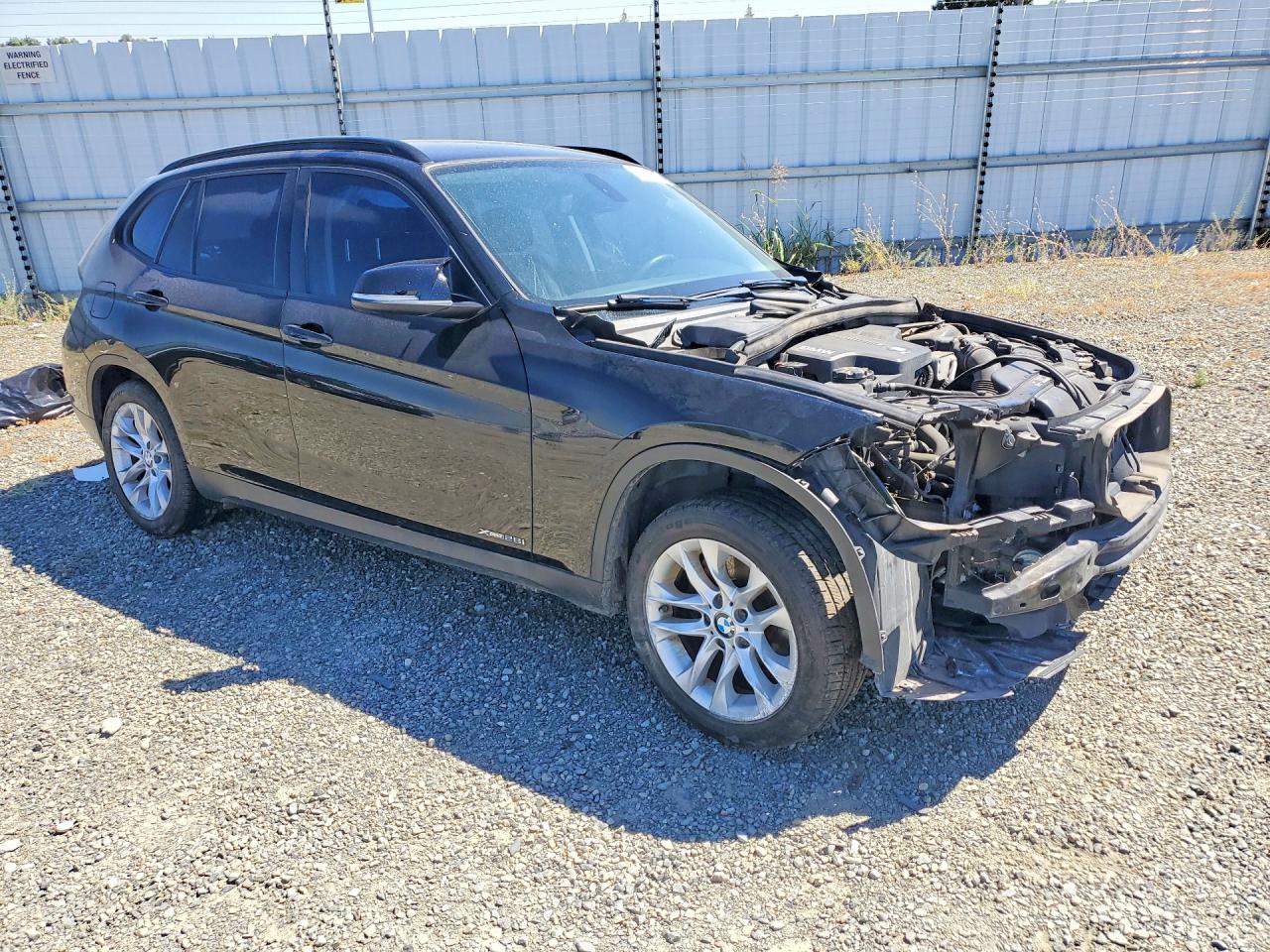 2015 Bmw X1 Xdrive28i Black vin: WBAVL1C57FVY30039