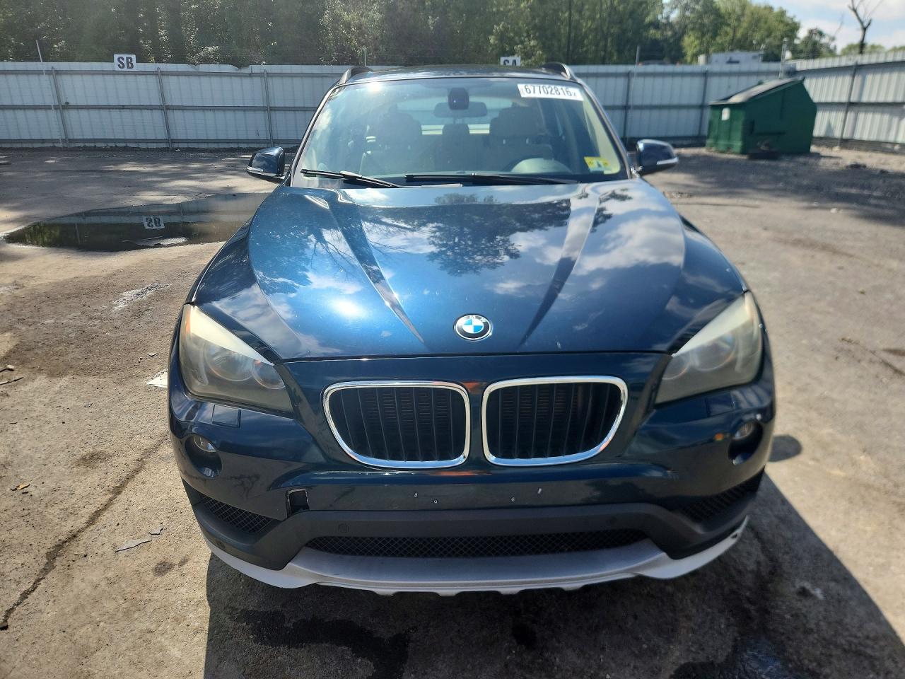 2015 Bmw X1 Xdrive28i Blue vin: WBAVL1C57FVY30123