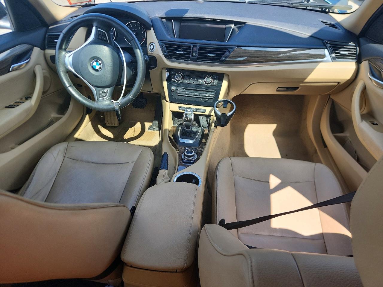 2015 Bmw X1 Xdrive28i Blue vin: WBAVL1C57FVY30123