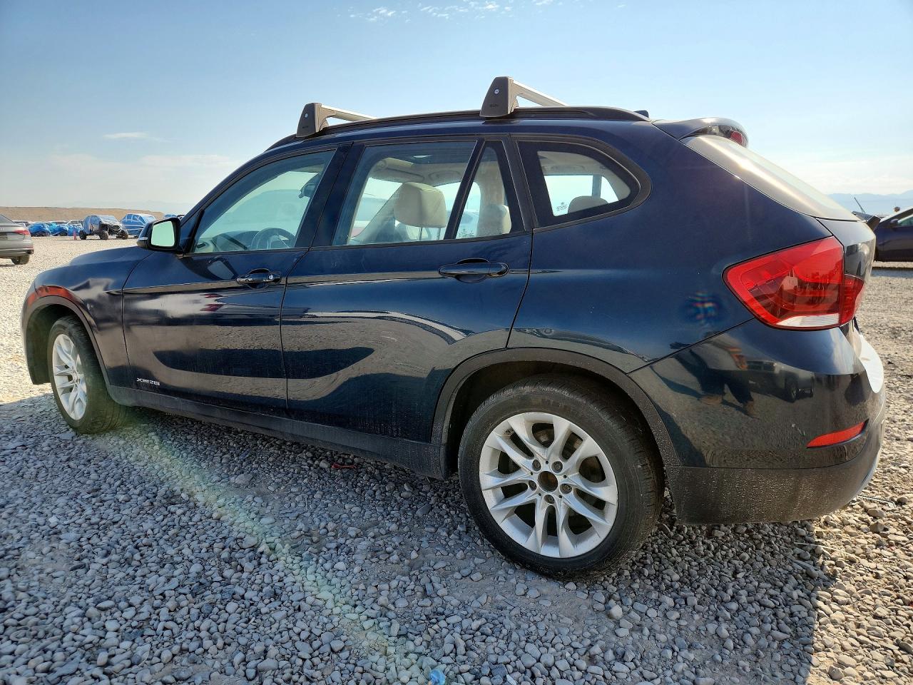 2015 Bmw X1 Xdrive28i Blue vin: WBAVL1C57FVY37511
