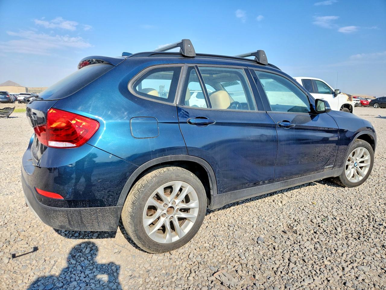 2015 Bmw X1 Xdrive28i Blue vin: WBAVL1C57FVY37511