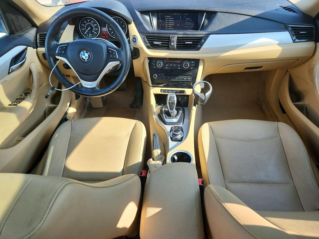 2015 Bmw X1 Xdrive28i Blue vin: WBAVL1C57FVY37511