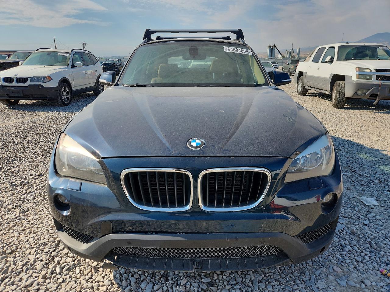 2015 Bmw X1 Xdrive28i Blue vin: WBAVL1C57FVY37511