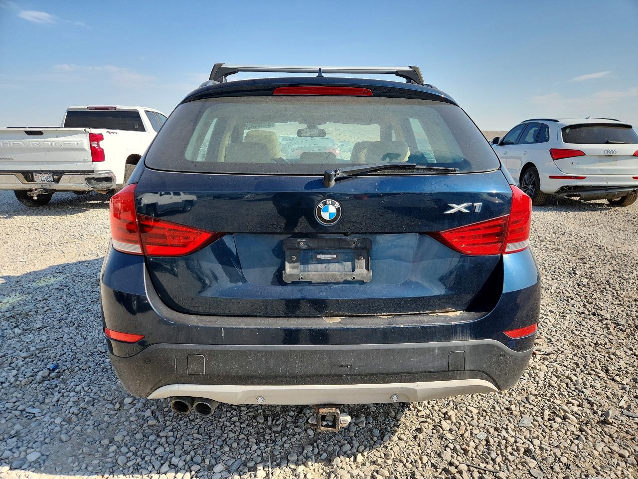 2015 Bmw X1 Xdrive28i Blue vin: WBAVL1C57FVY37511