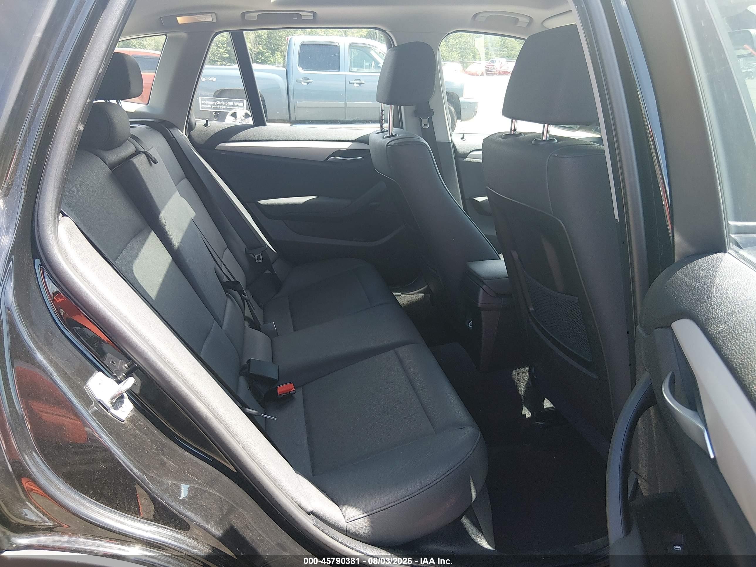 2015 Bmw X1 Xdrive28i Black vin: WBAVL1C57FVY41753