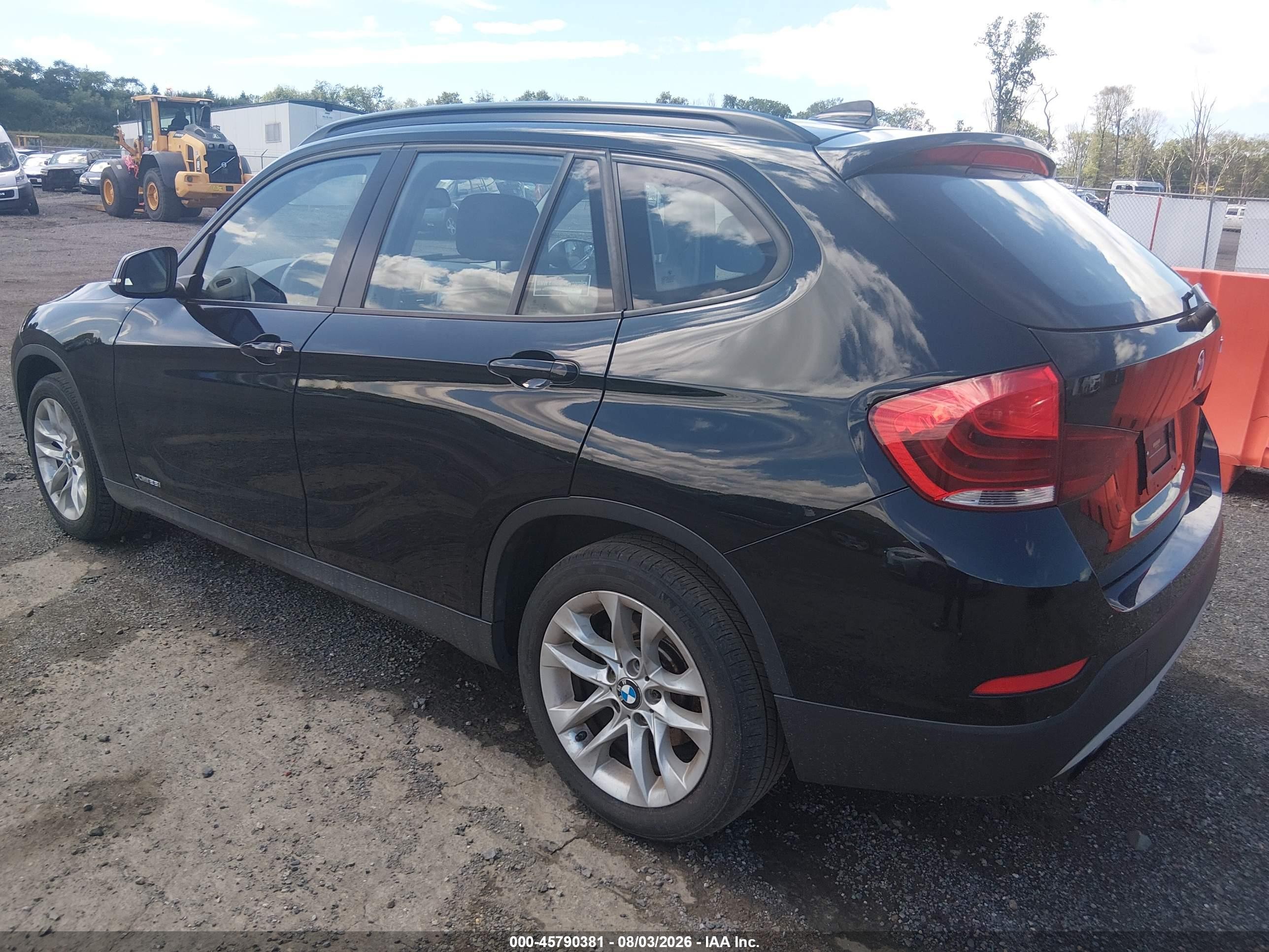 2015 Bmw X1 Xdrive28i Black vin: WBAVL1C57FVY41753