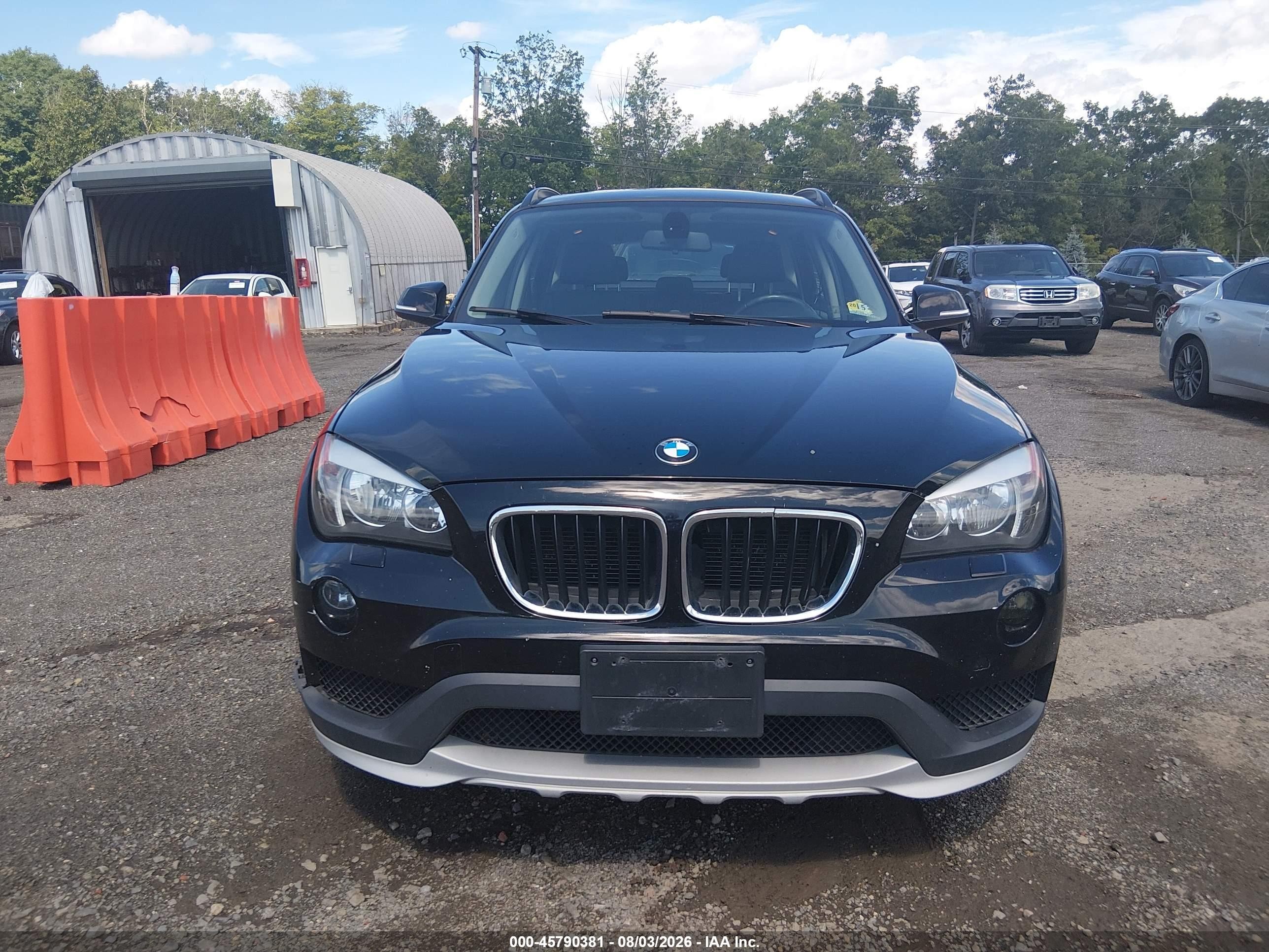 2015 Bmw X1 Xdrive28i Black vin: WBAVL1C57FVY41753