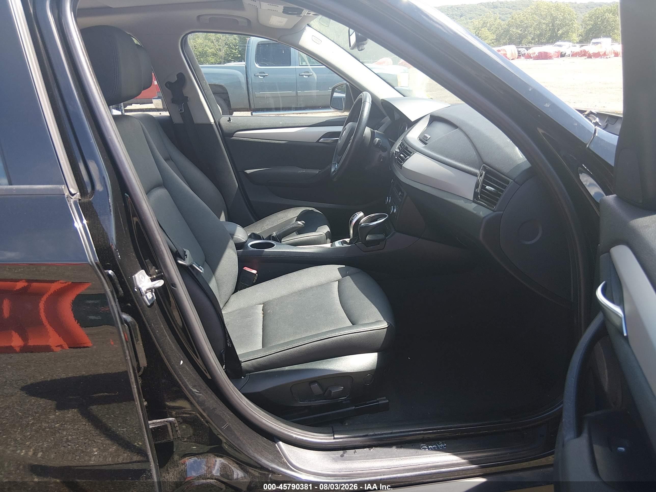 2015 Bmw X1 Xdrive28i Black vin: WBAVL1C57FVY41753