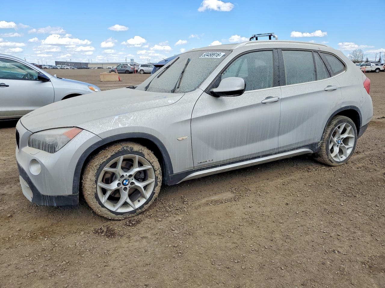 2012 Bmw X1 Xdrive28i Gray vin: WBAVL1C58CVR76431